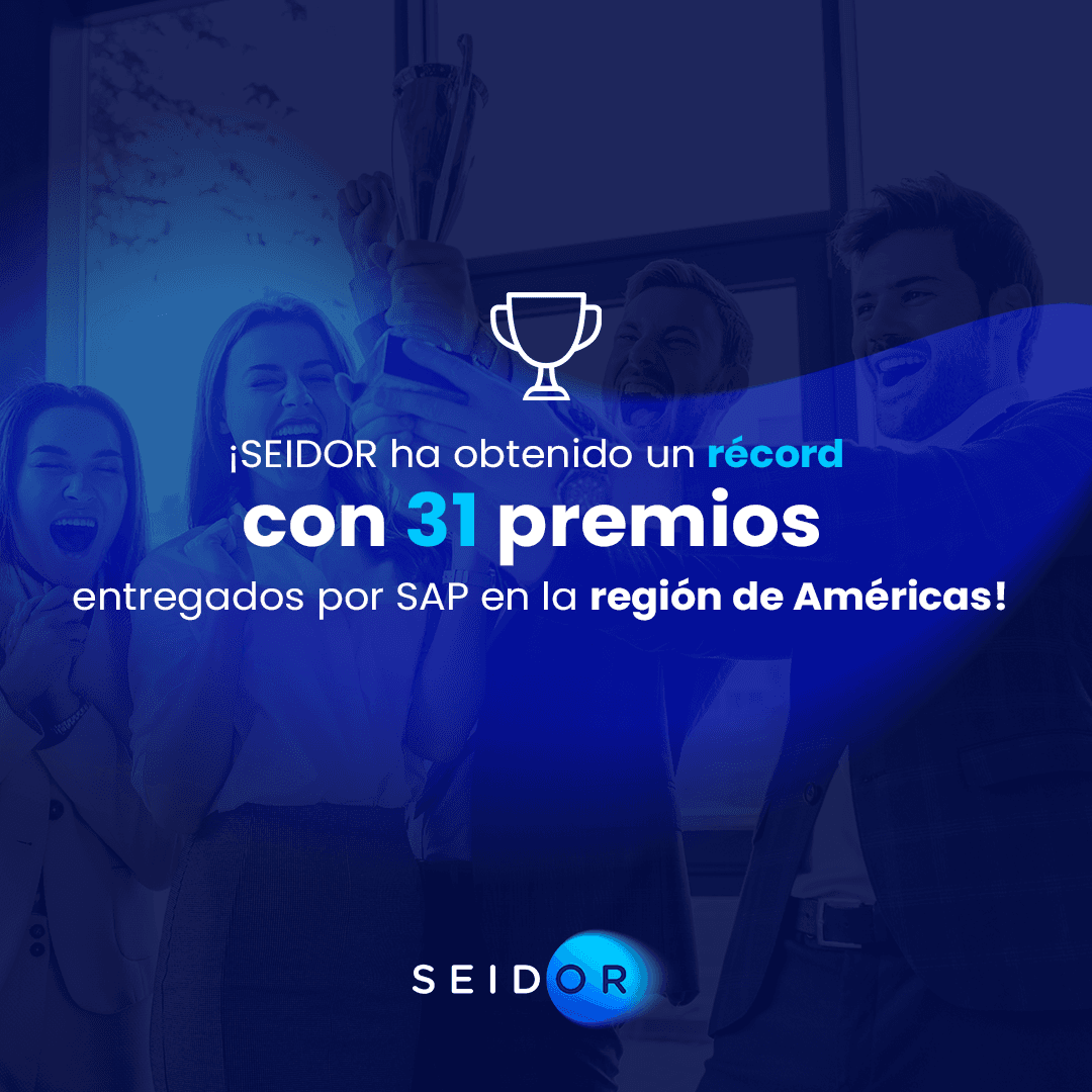 ¡Seidor Américas ha obtenido un récord con 31 premios entregados por SAP!