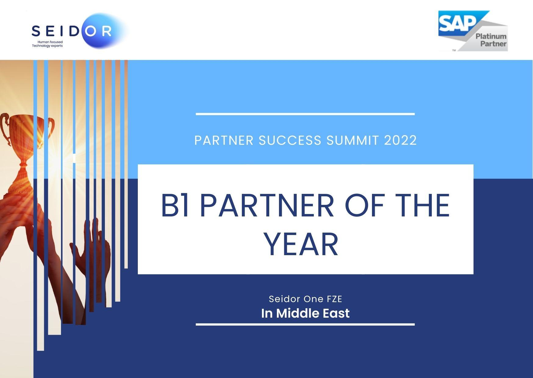 B1 partner of the year 