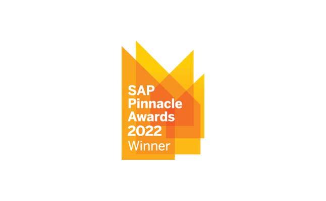 SAP Pinnacle Award 2022: Sales Excellence - Small Enterprise