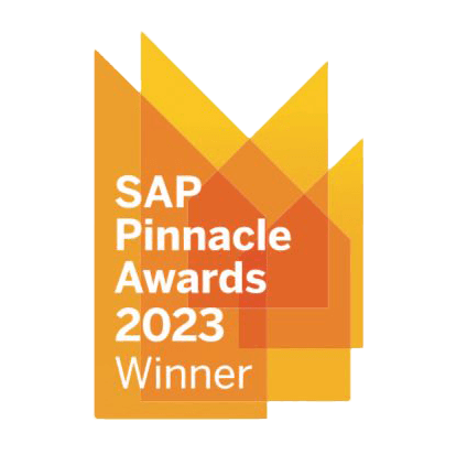 SAP Pinnacle Award 2023 logo