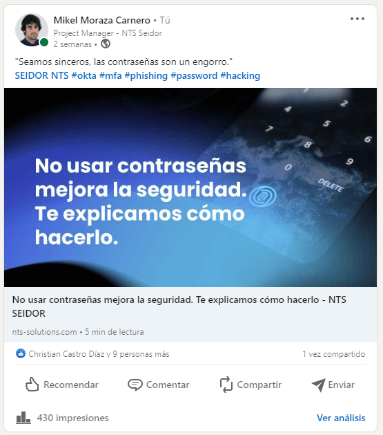Contraseñas