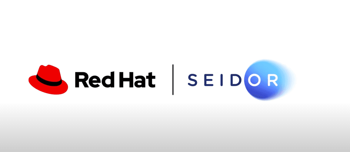 redhat Y SEIDOR logos