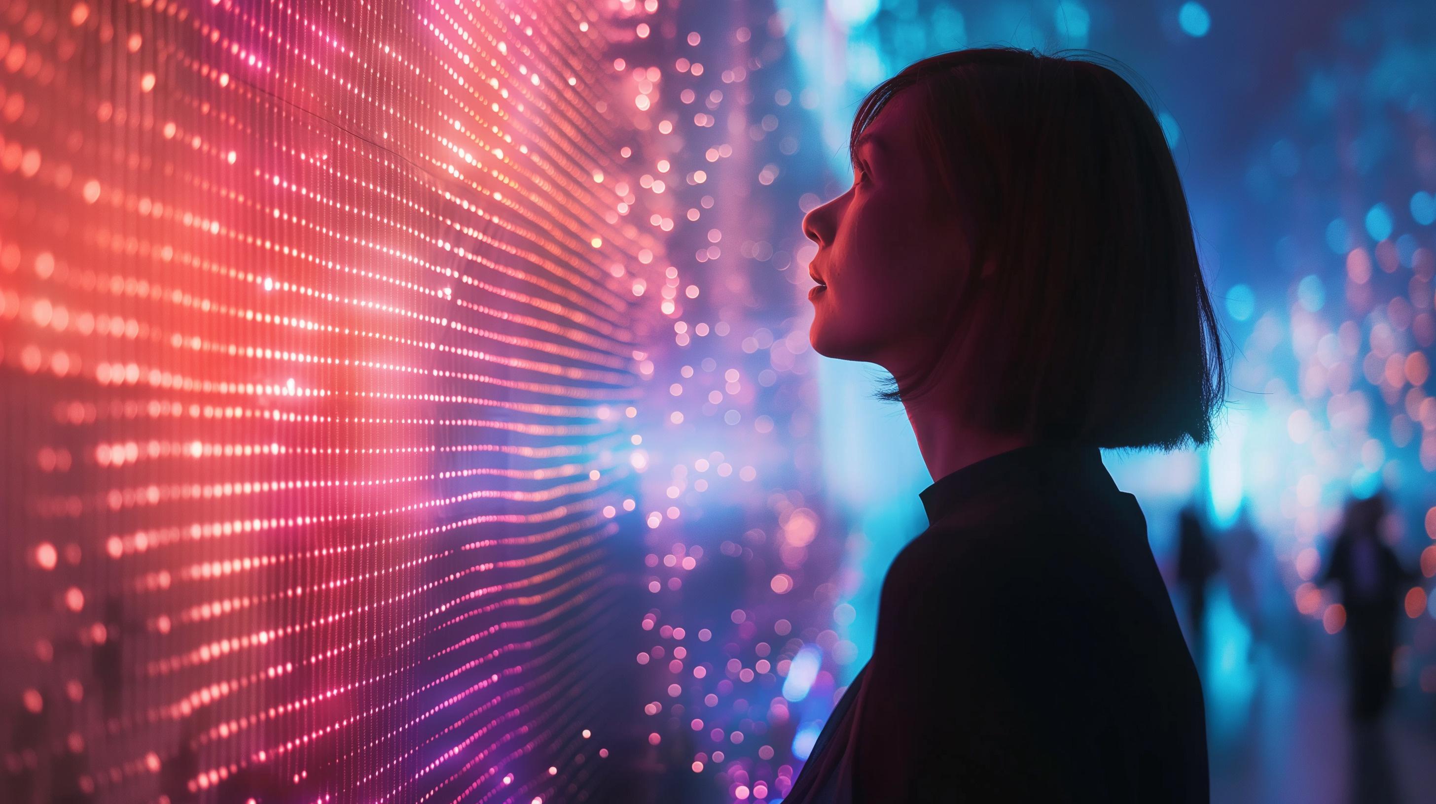 persona mirando una pantalla
