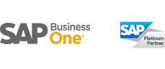 SAP Business One Logo and SAP Platinum Partner Logo